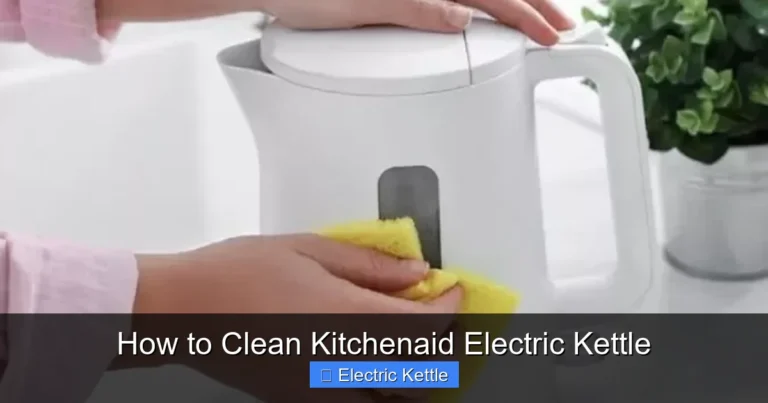 How to Clean Kitchenaid Electric Kettle