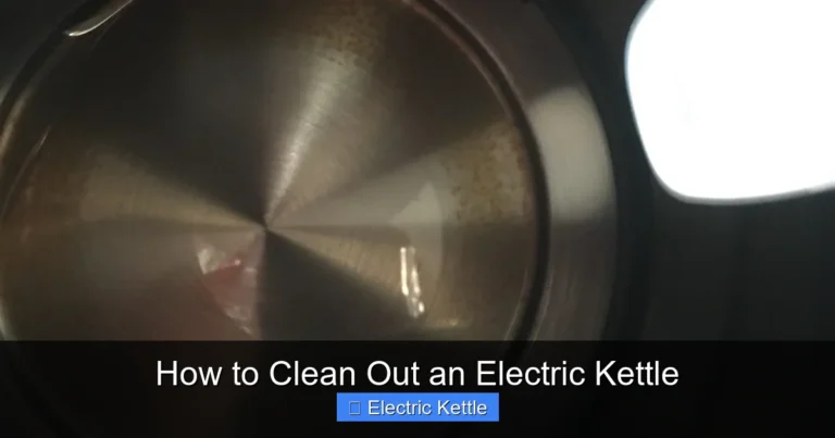 How to Clean Out an Electric Kettle