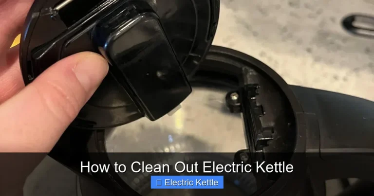 How to Clean Out Electric Kettle
