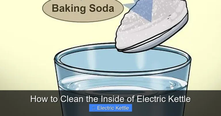 How to Clean the Inside of Electric Kettle