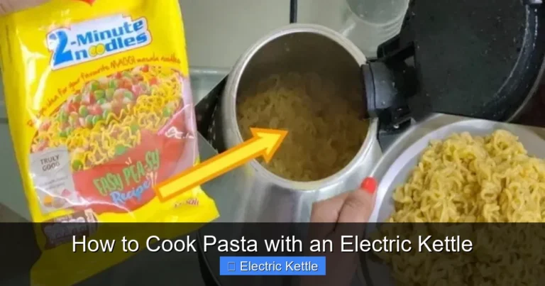 How to Cook Pasta with an Electric Kettle