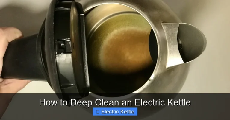 How to Deep Clean an Electric Kettle