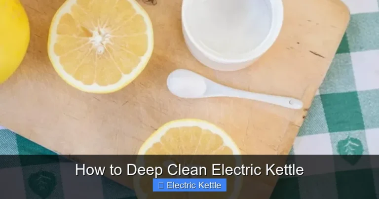 How to Deep Clean Electric Kettle