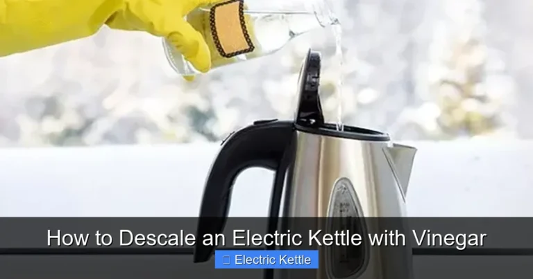 How to Descale an Electric Kettle with Vinegar