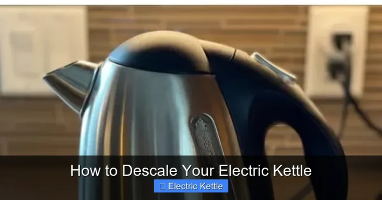How to Descale Your Electric Kettle