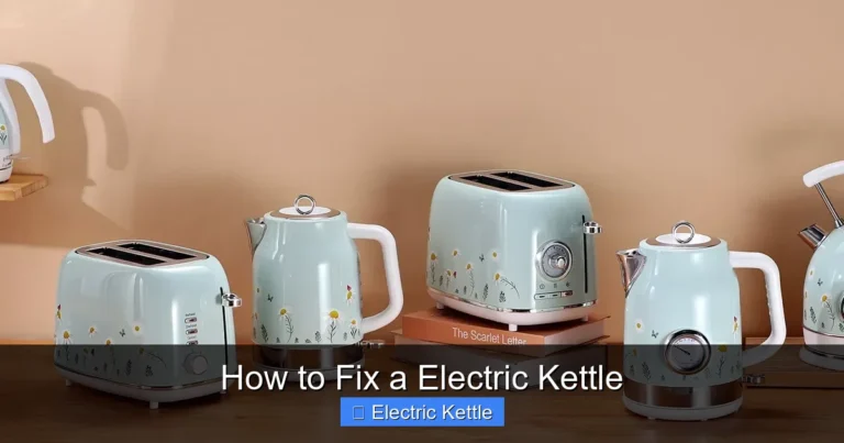 How to Fix a Electric Kettle