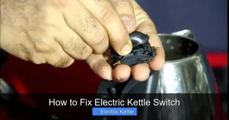 How to Fix Electric Kettle Switch
