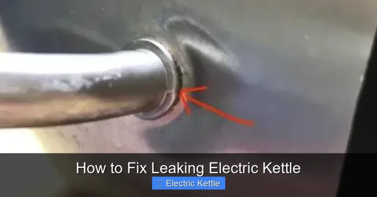 How to Fix Leaking Electric Kettle