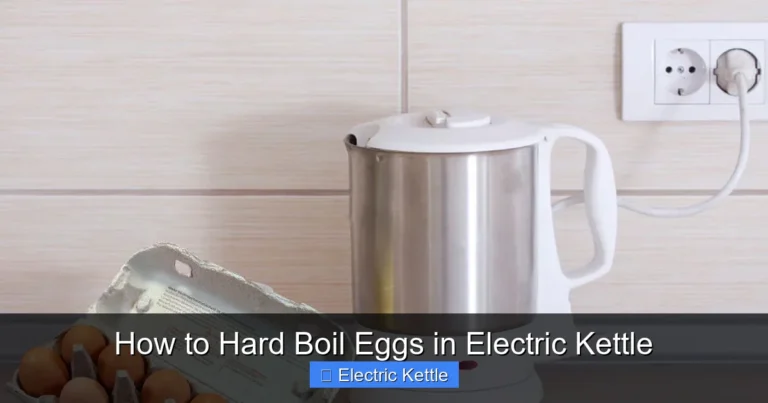 How to Hard Boil Eggs in Electric Kettle