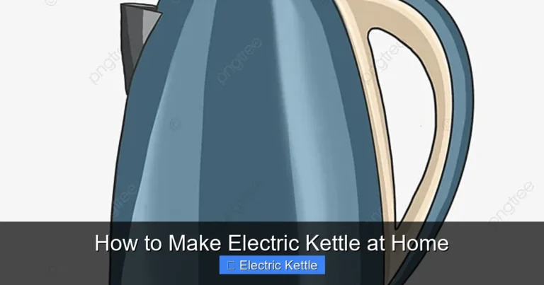How to Make Electric Kettle at Home