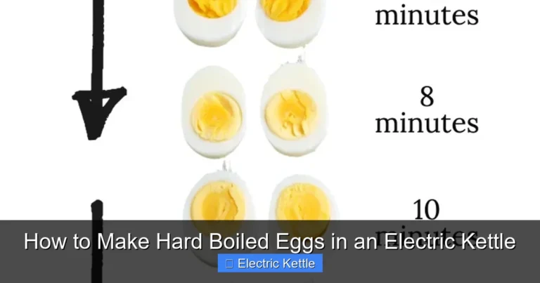 How to Make Hard Boiled Eggs in an Electric Kettle
