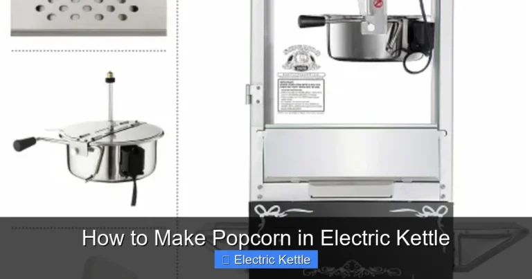 How to Make Popcorn in Electric Kettle