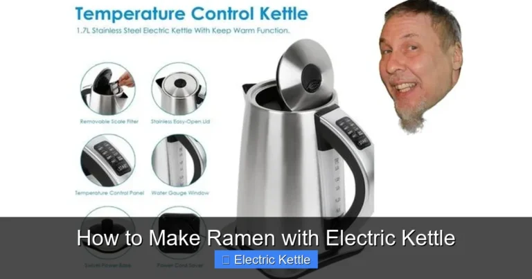 How to Make Ramen with Electric Kettle