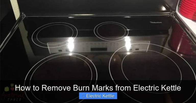 How to Remove Burn Marks from Electric Kettle