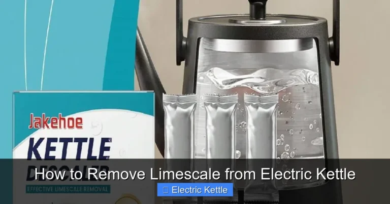 How to Remove Limescale from Electric Kettle