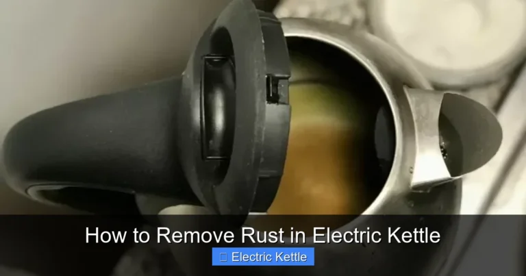 How to Remove Rust in Electric Kettle