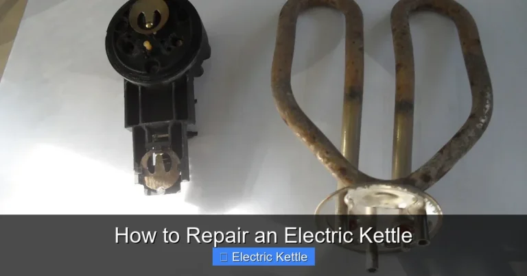 How to Repair an Electric Kettle