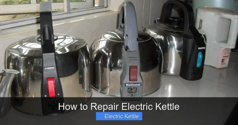 How to Repair Electric Kettle