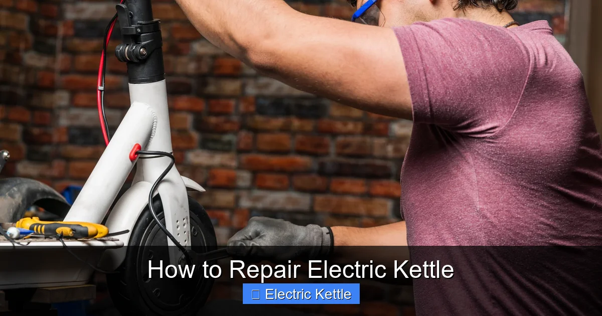 How to Repair Electric Kettle