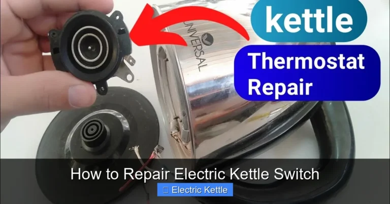 How to Repair Electric Kettle Switch