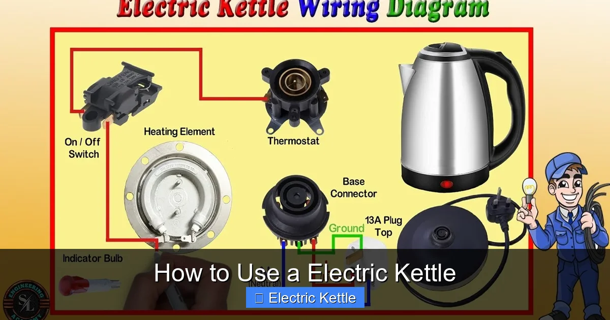 How to Use a Electric Kettle