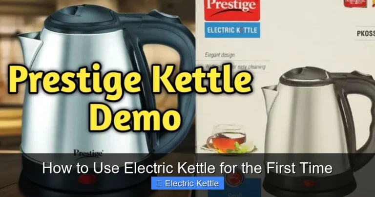 How to Use Electric Kettle for the First Time