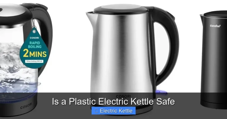 Is a Plastic Electric Kettle Safe