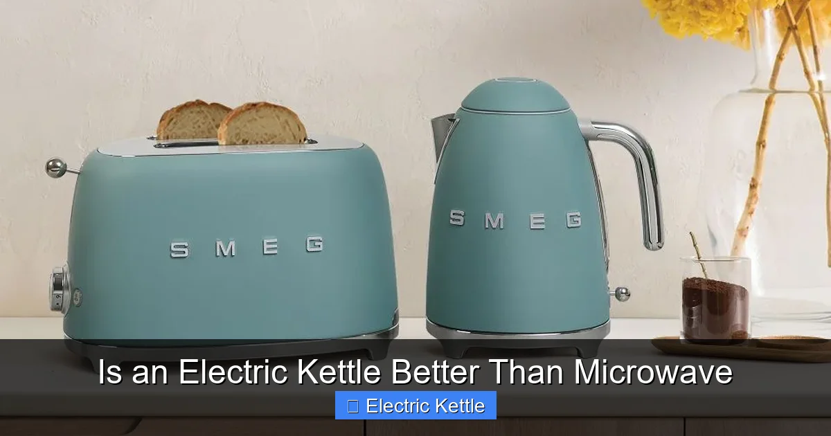 Is an Electric Kettle Better Than Microwave