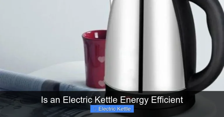 Is an Electric Kettle Energy Efficient