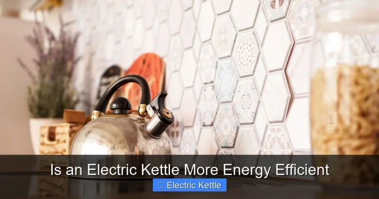 Is an Electric Kettle More Energy Efficient