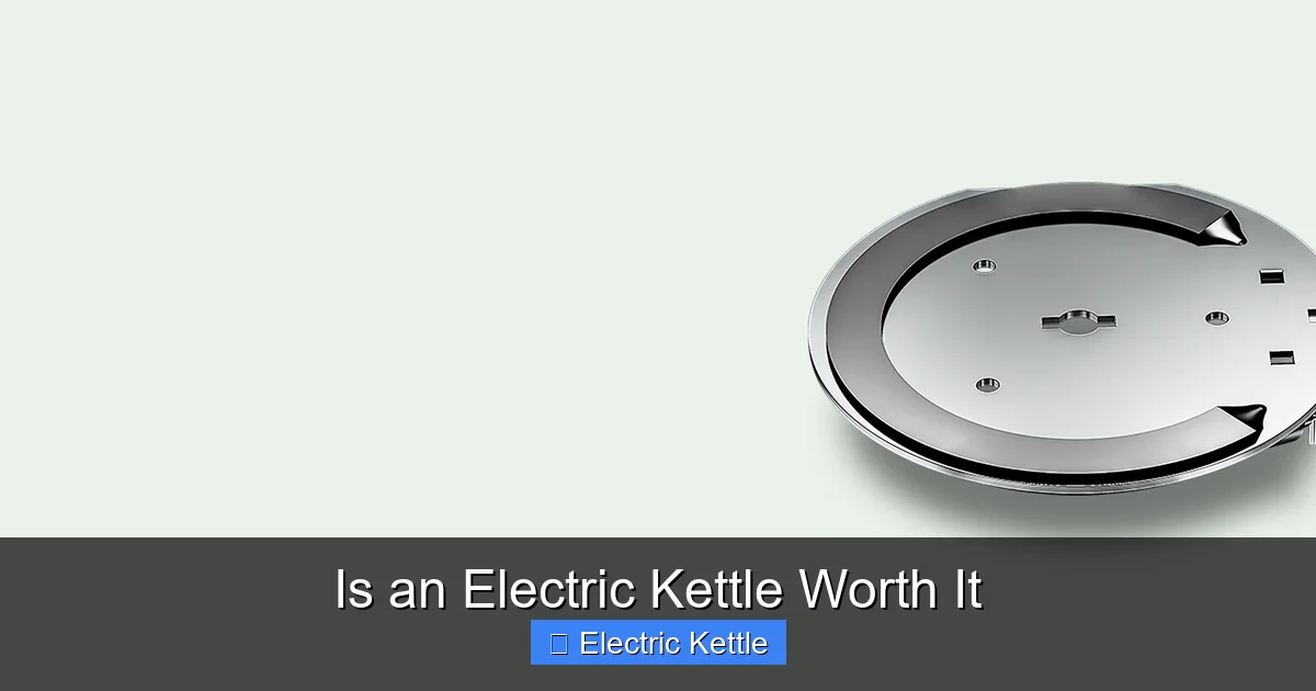 Is an Electric Kettle Worth It