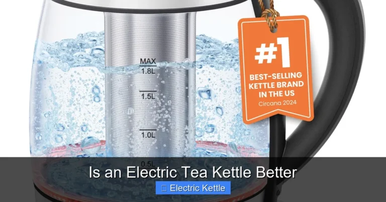 Is an Electric Tea Kettle Better