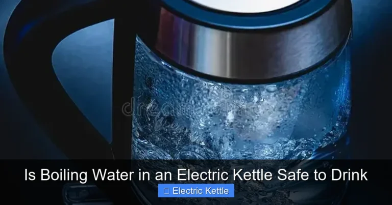 Is Boiling Water in an Electric Kettle Safe to Drink