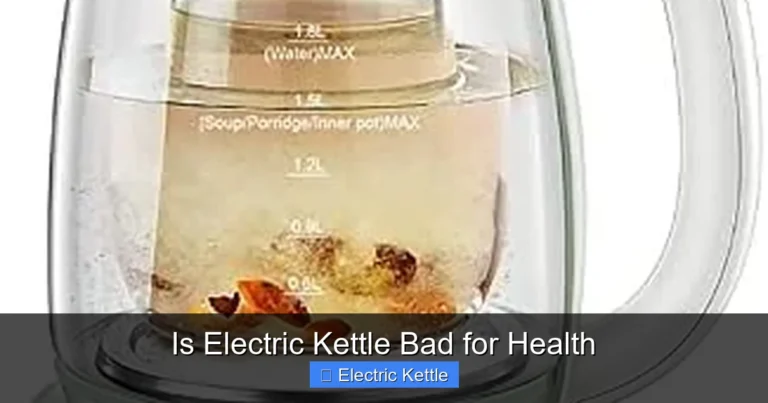 Is Electric Kettle Bad for Health