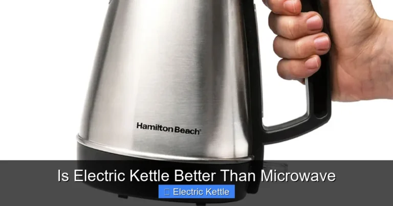 Is Electric Kettle Better Than Microwave
