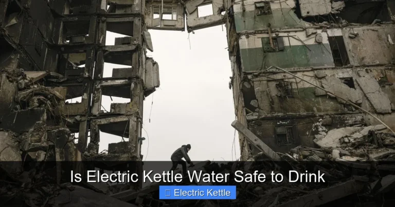Is Electric Kettle Water Safe to Drink