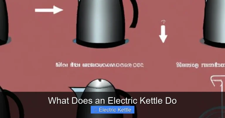 What Does an Electric Kettle Do