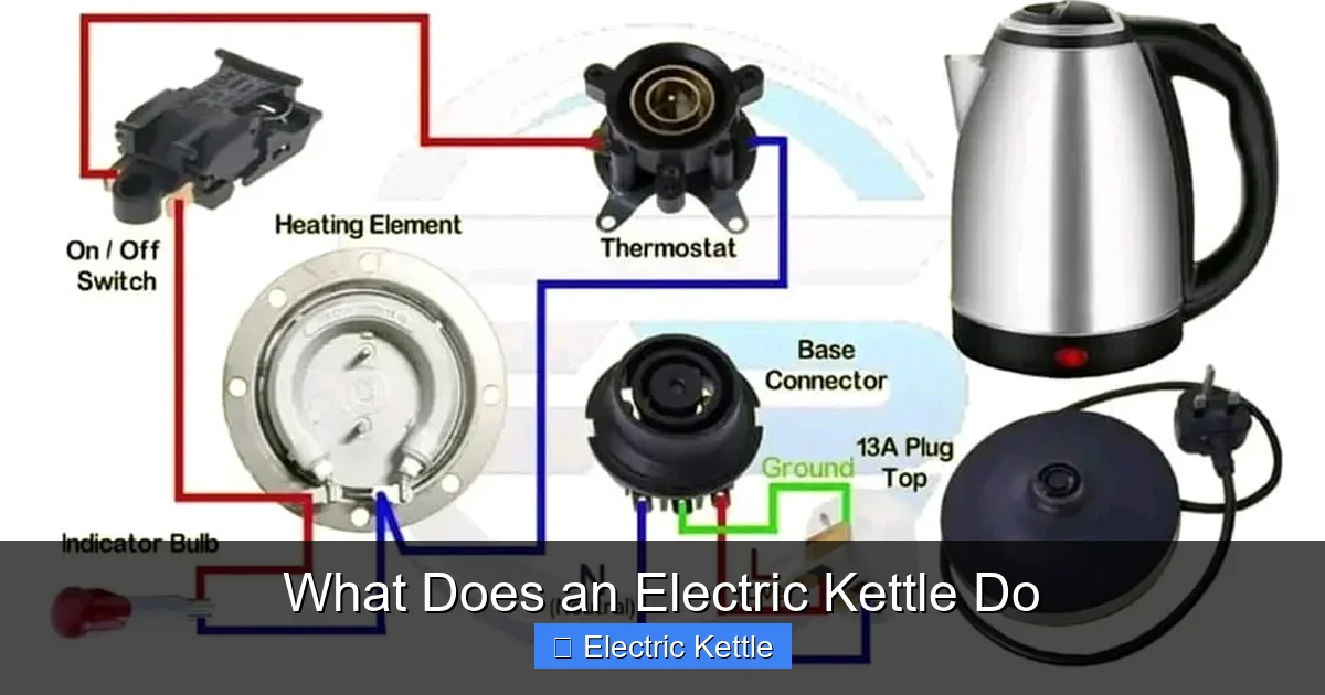 What Does an Electric Kettle Do