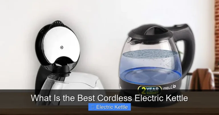 What Is the Best Cordless Electric Kettle