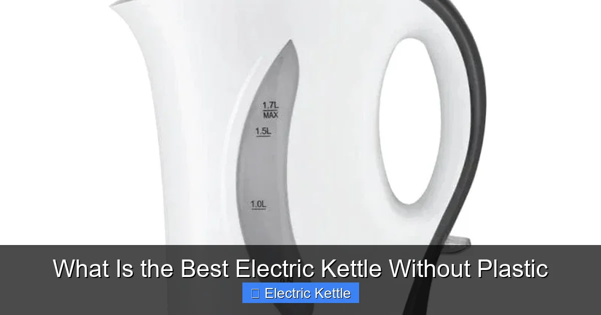 What Is the Best Electric Kettle Without Plastic