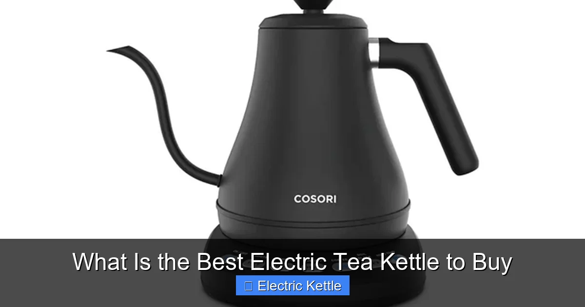What Is the Best Electric Tea Kettle to Buy