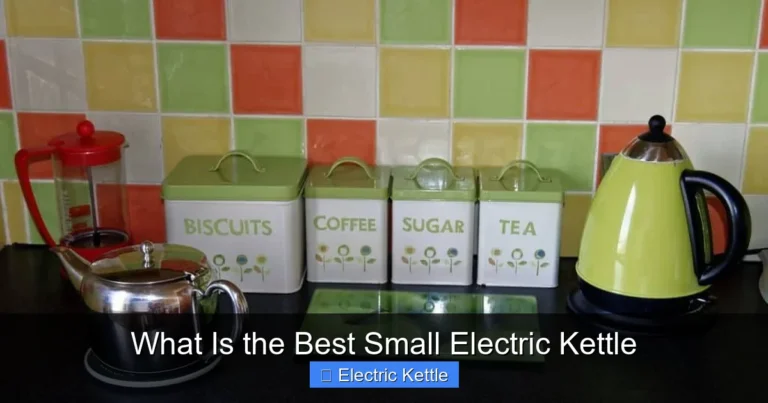 What Is the Best Small Electric Kettle