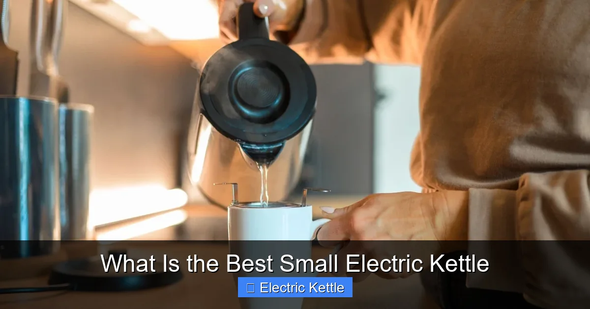 What Is the Best Small Electric Kettle