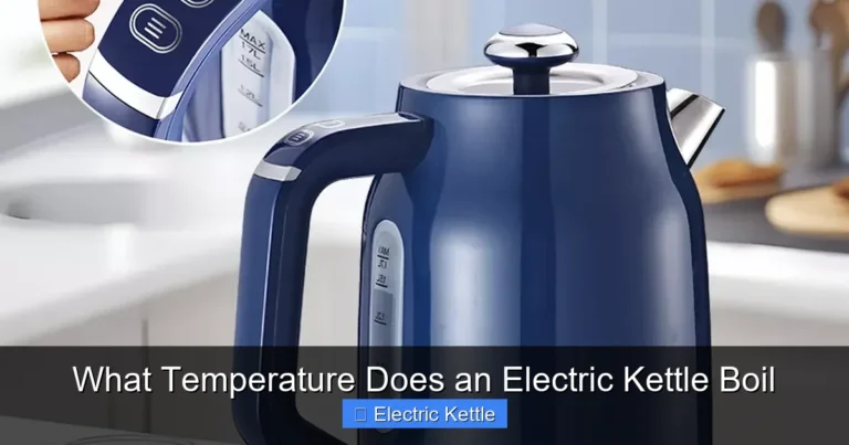 What Temperature Does an Electric Kettle Boil