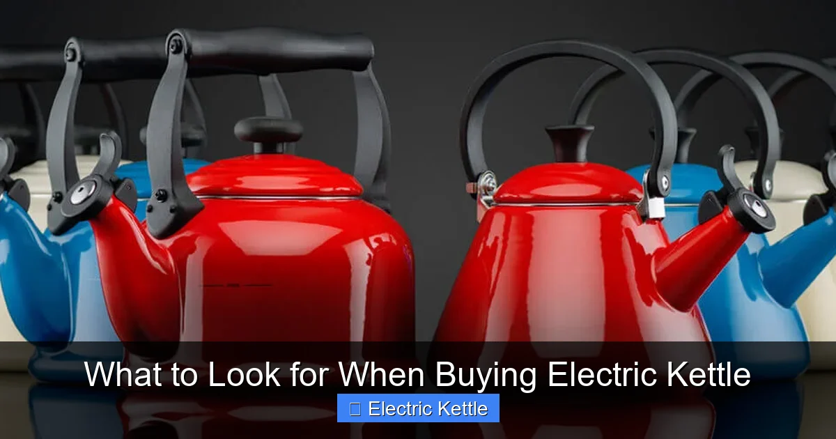 What to Look for When Buying Electric Kettle