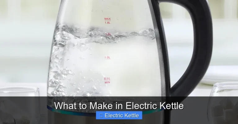 What to Make in Electric Kettle