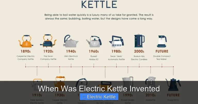 When Was Electric Kettle Invented