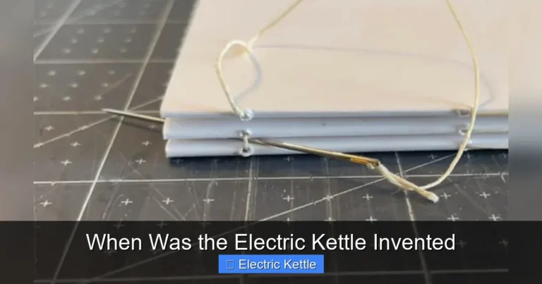 When Was the Electric Kettle Invented