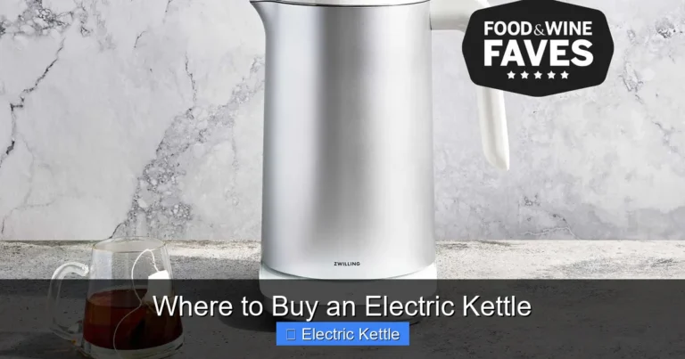 Where to Buy an Electric Kettle