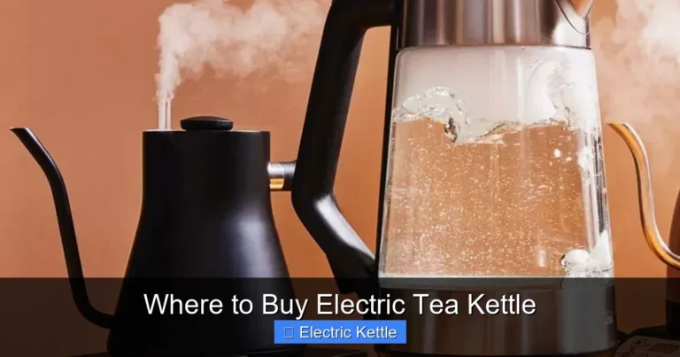 Where to Buy Electric Tea Kettle